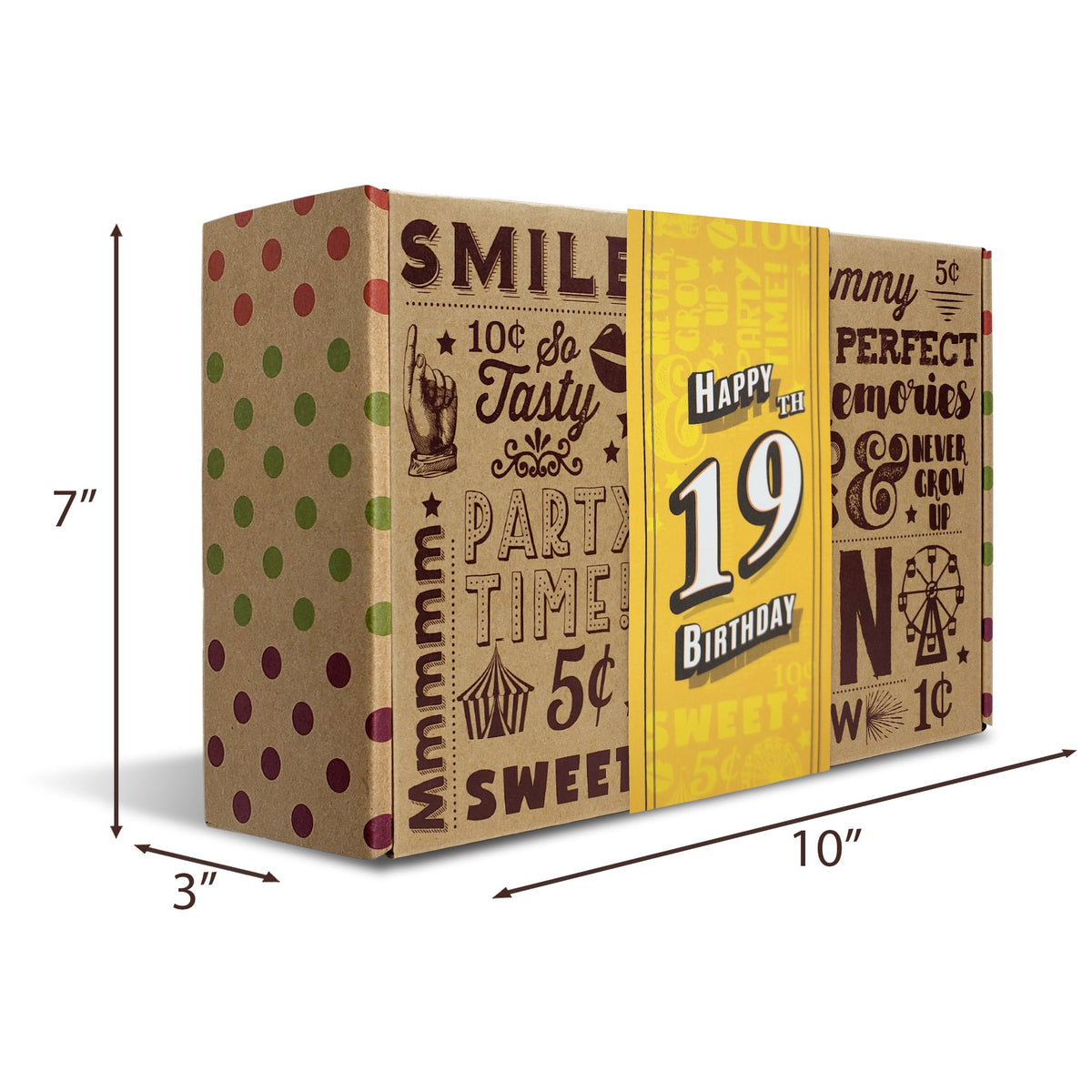 candy様 19th Birthday Candy Gift for Teen Girls or Boys. Unique