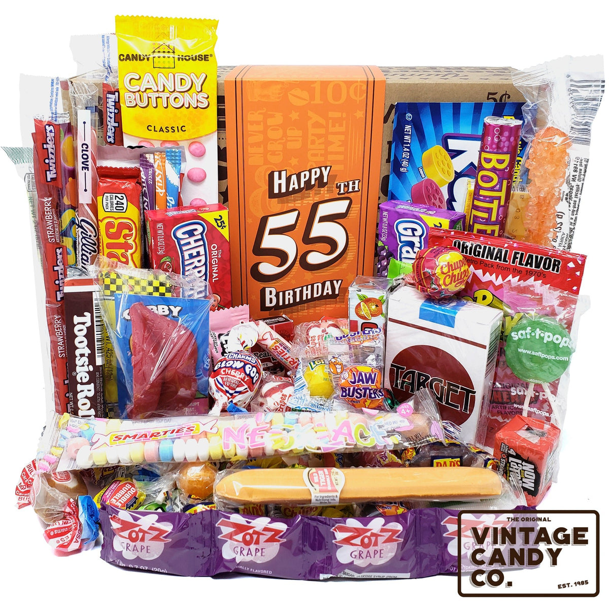 55 Years Old Birthday Gifts - Birthday Gift For 55 – Vintage Candy Co.