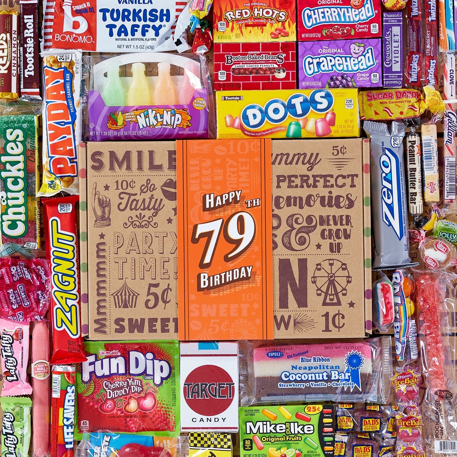 79th Birthday Retro Candy Gift - Vintage Candy Co.