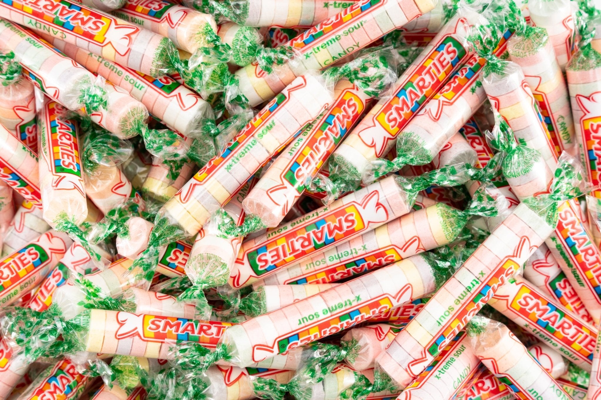 Extreme Sour Smarties .277 oz - Vintage Candy Co.