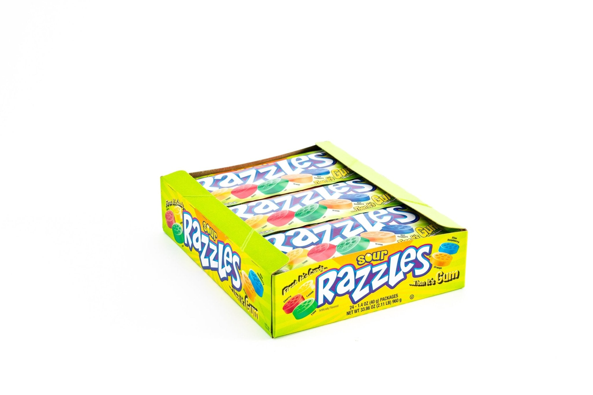 Razzles Sour 1.4 oz - Vintage Candy Co.