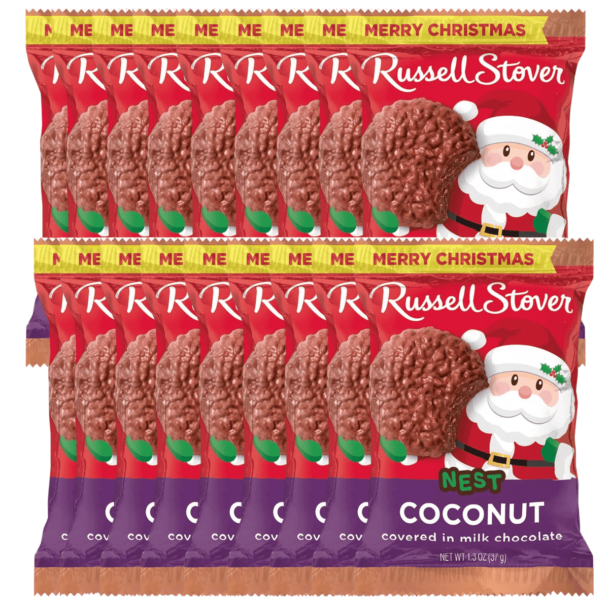 Russell Stover Milk Chocolate Coconut Nest (1.3 oz, 18 Pack