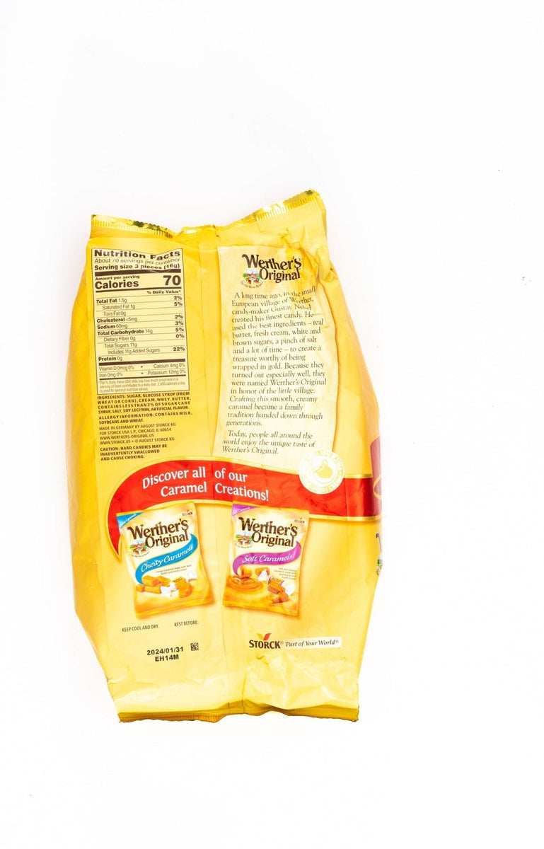 Werthers Original Soft Caramel Candy – 25 Oz Bag, Soft & Chewy, American Made