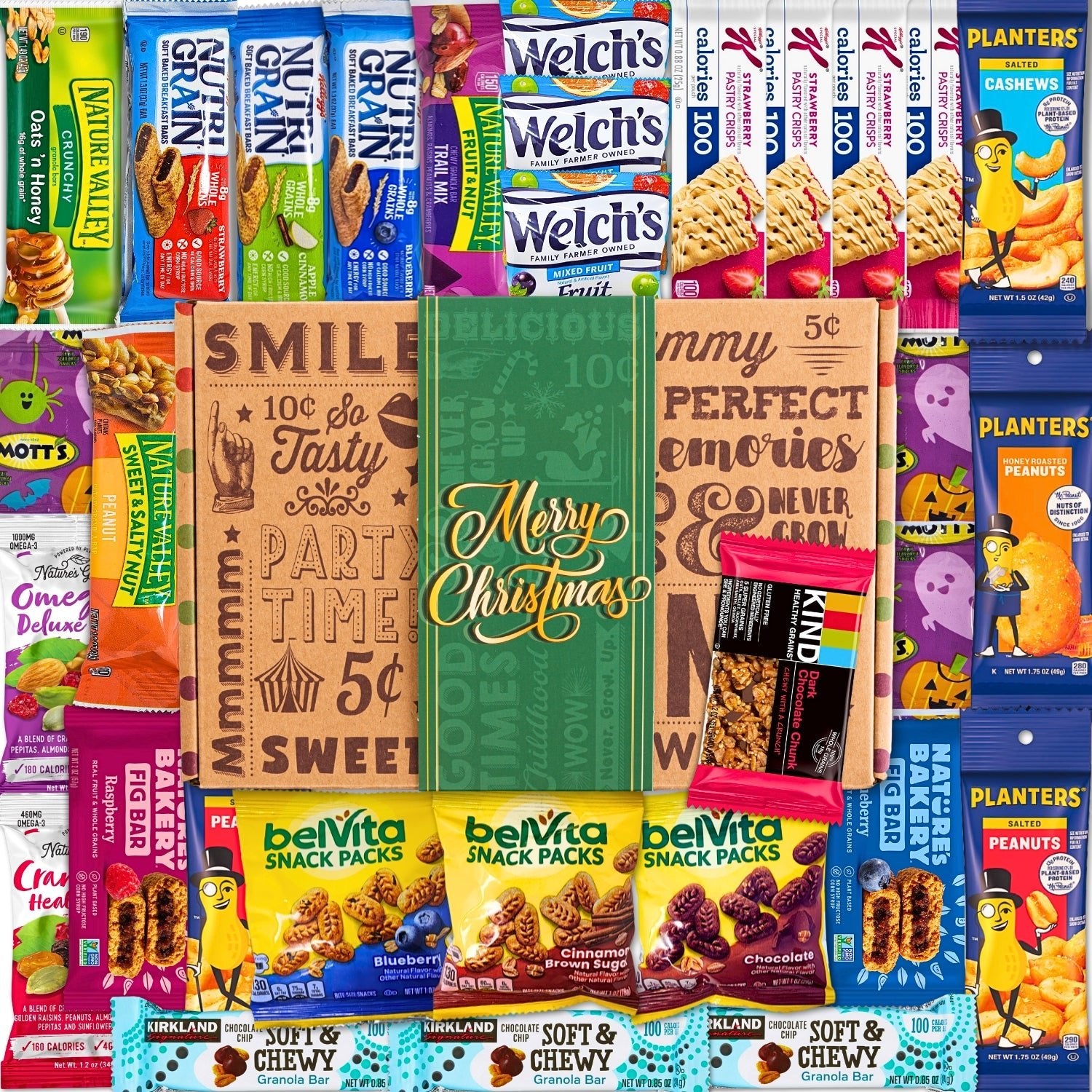 Healthy Holiday Snack Box - Vintage Candy Co.