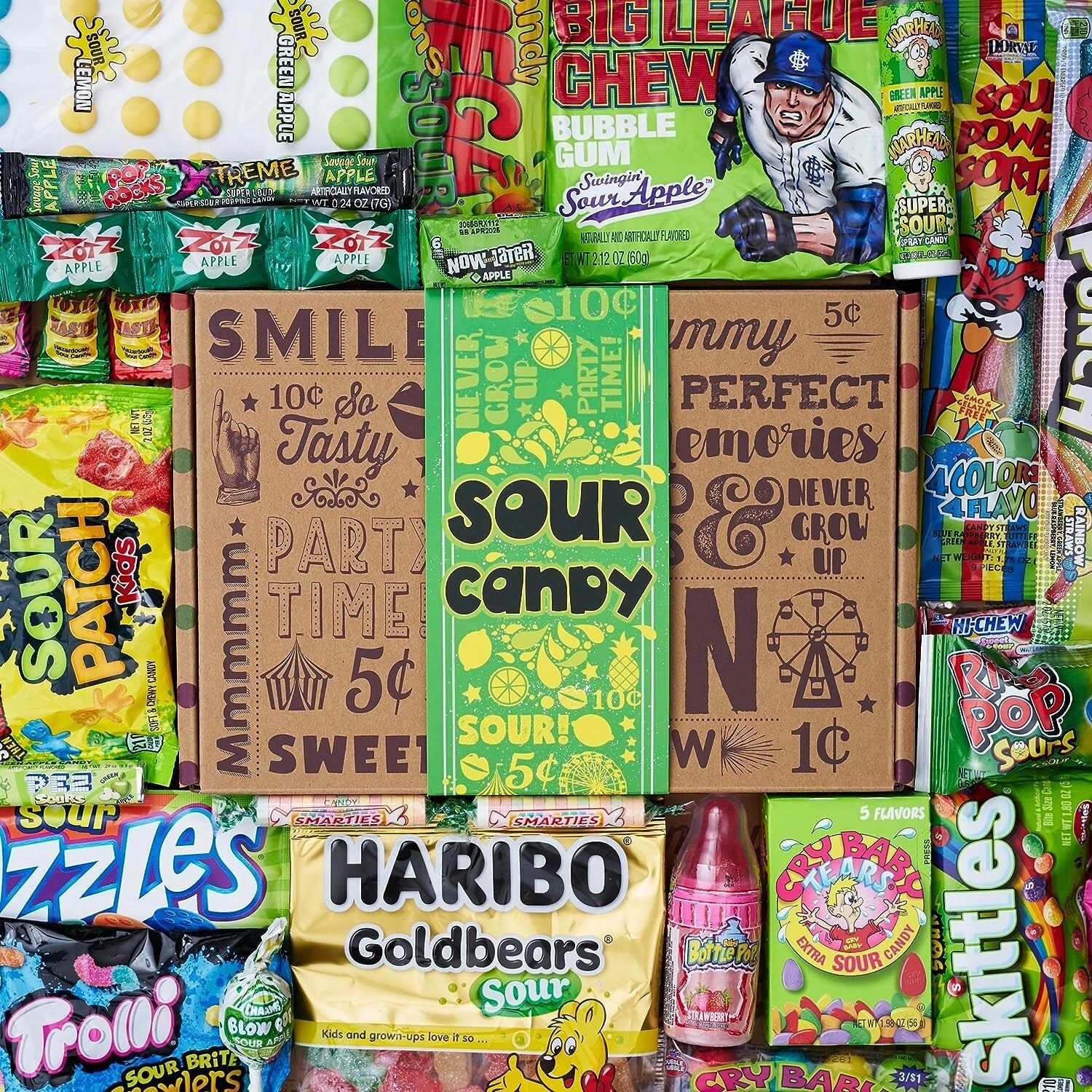 Sour Candy Assortment Gift – Vintage Candy Co.