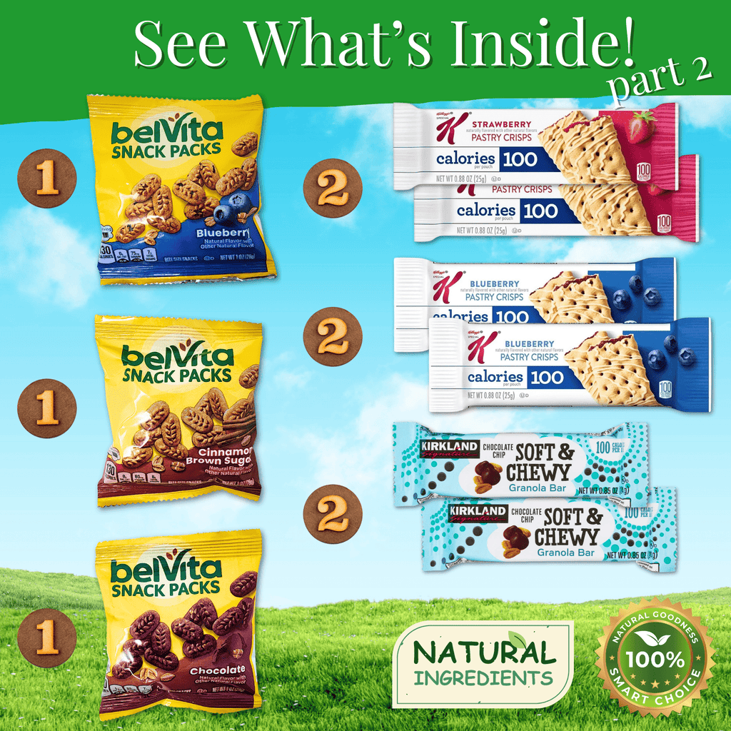 Snkacks Ultimate Snack Box Deluxe: Variety Pack of 28 Healthy Snacks Including ...