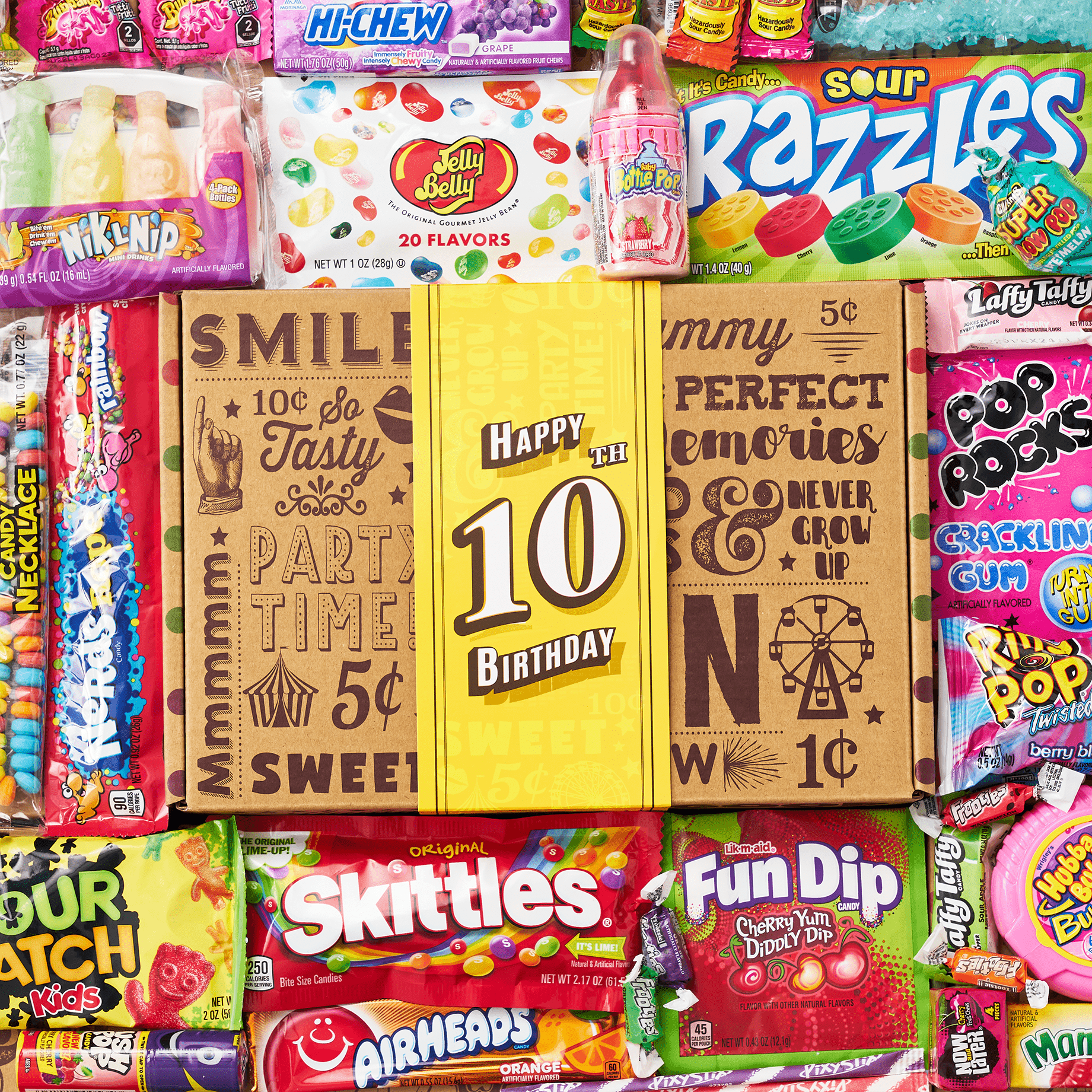 10th Birthday Retro Candy Gift - Vintage Candy Co.