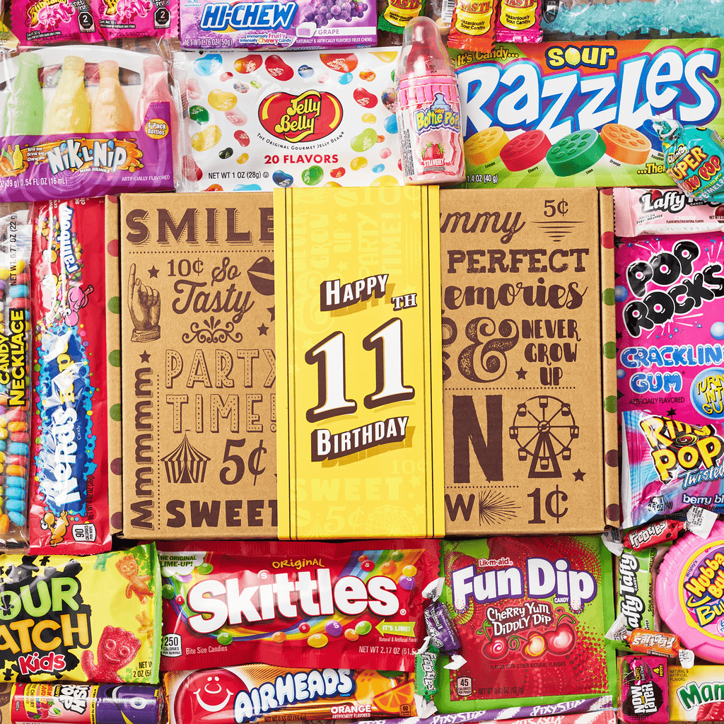 11th Birthday Retro Candy Gift - Vintage Candy Co.