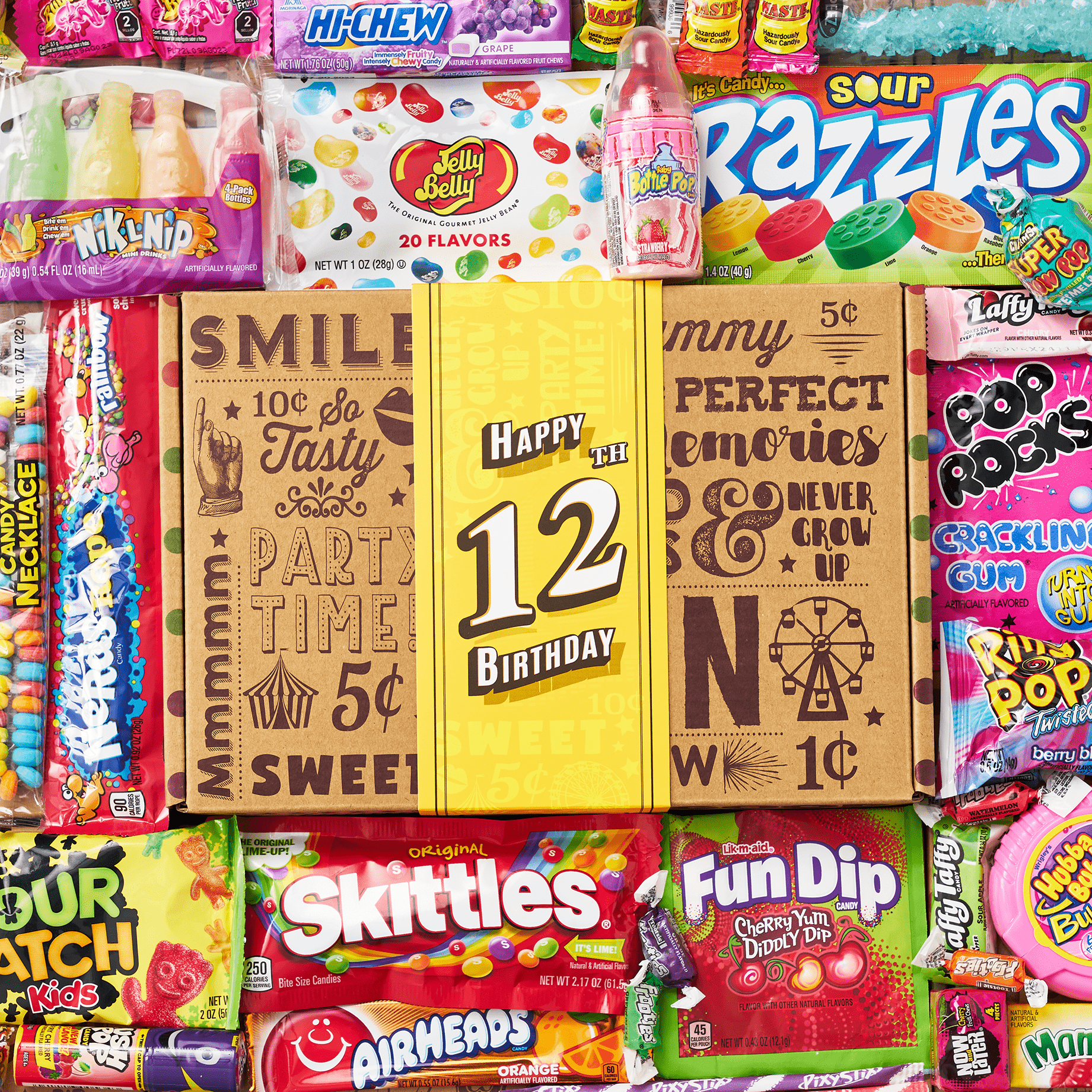 12th Birthday Retro Candy Gift - Vintage Candy Co.