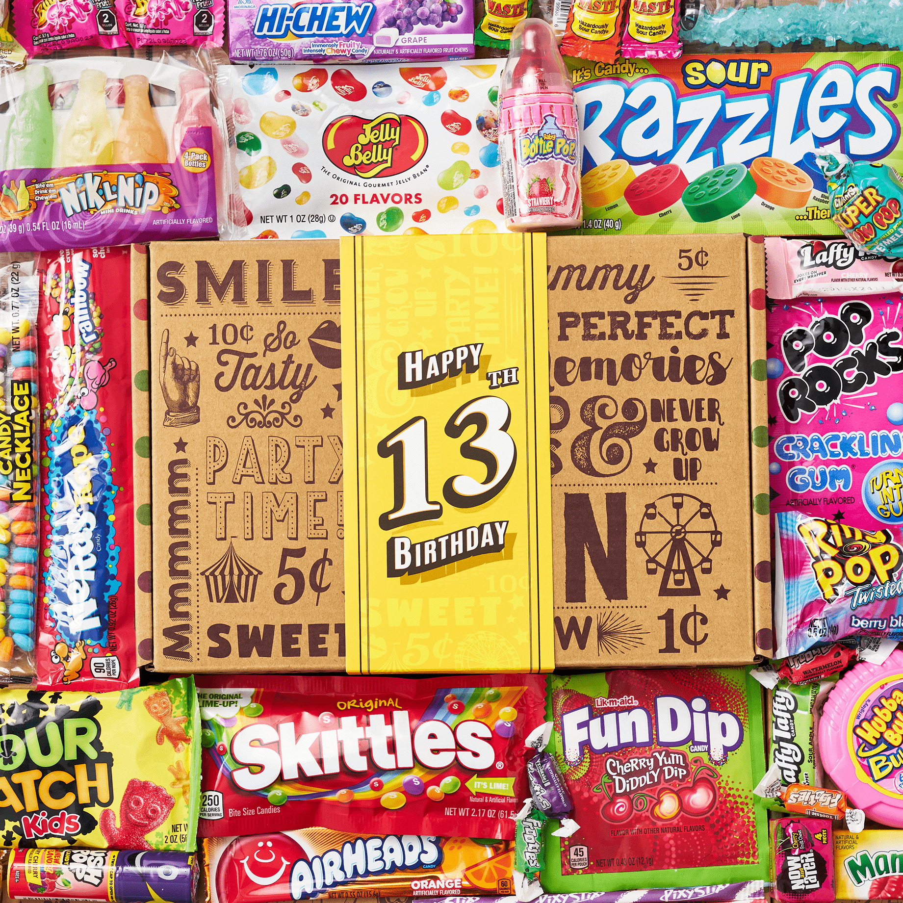13th Birthday Retro Candy Gift - Vintage Candy Co.
