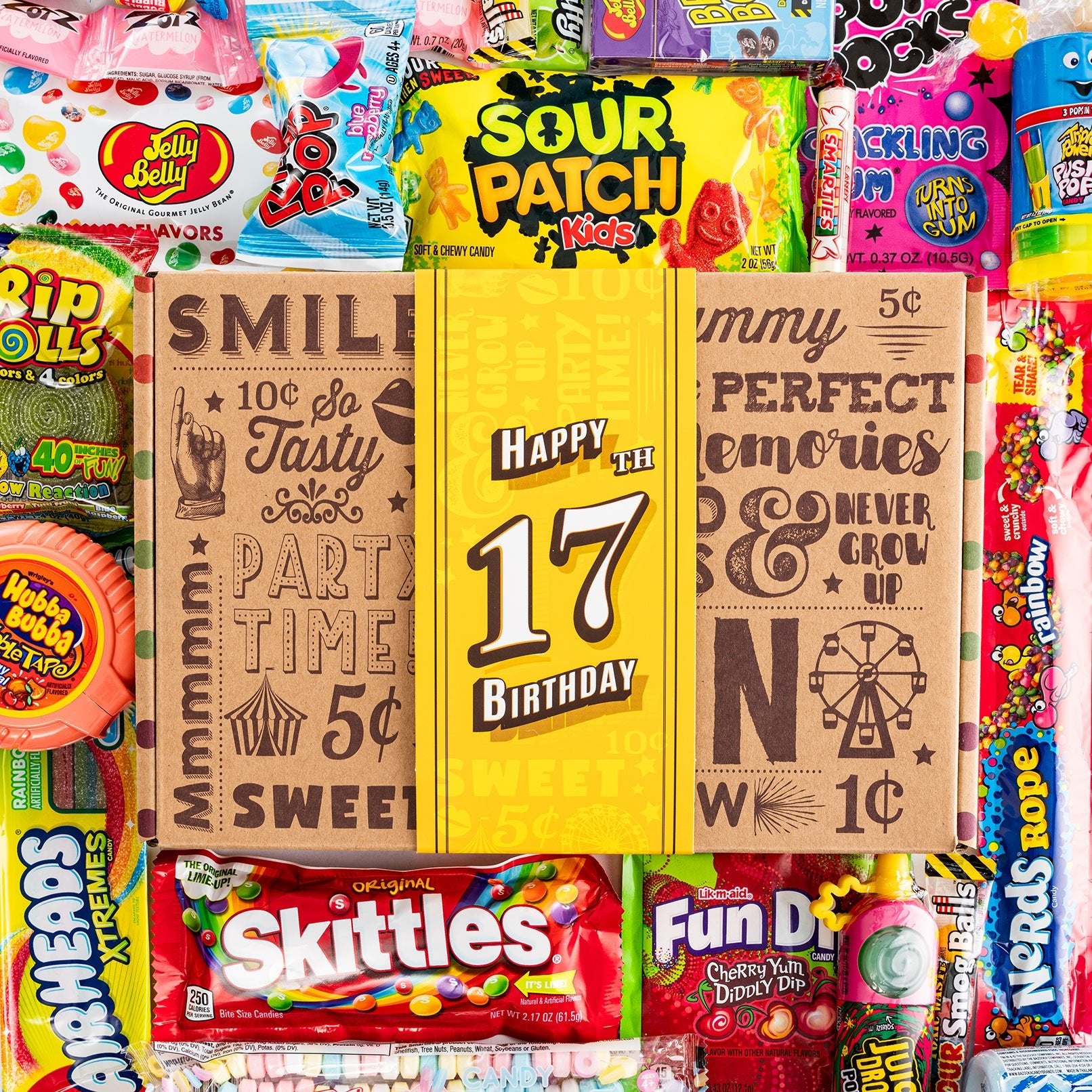 17th Birthday Retro Candy Gift - Vintage Candy Co.
