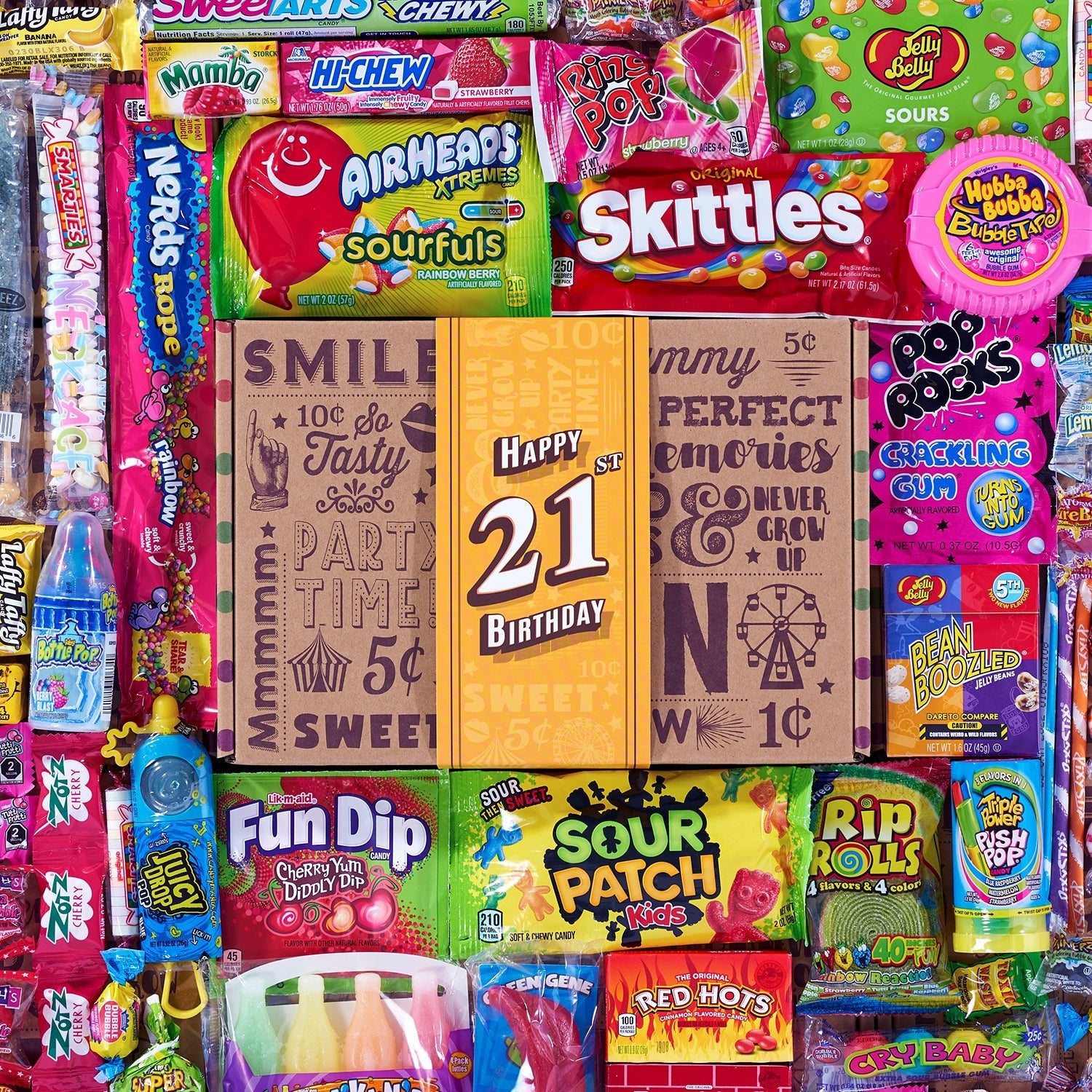 21st Birthday Retro Candy Gift - Vintage Candy Co.