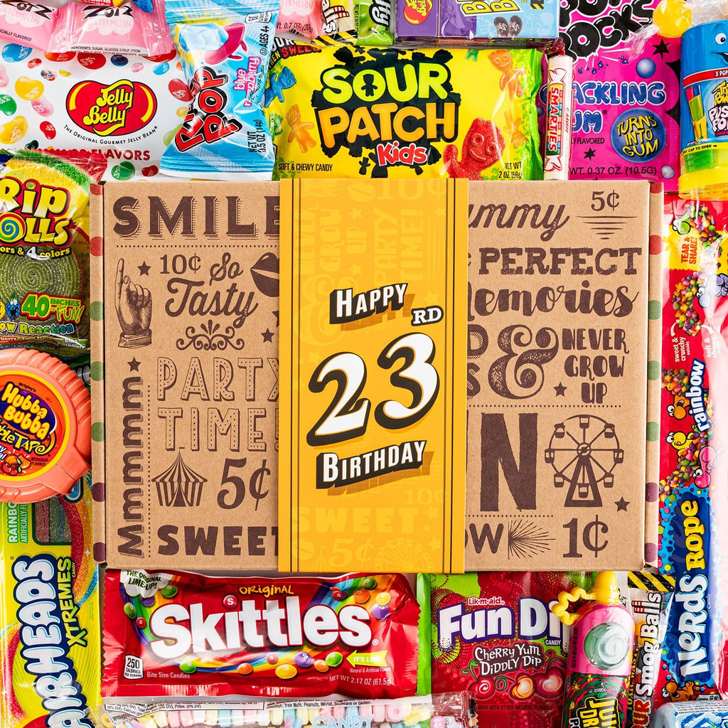 23rd Birthday Retro Candy Gift - Vintage Candy Co.