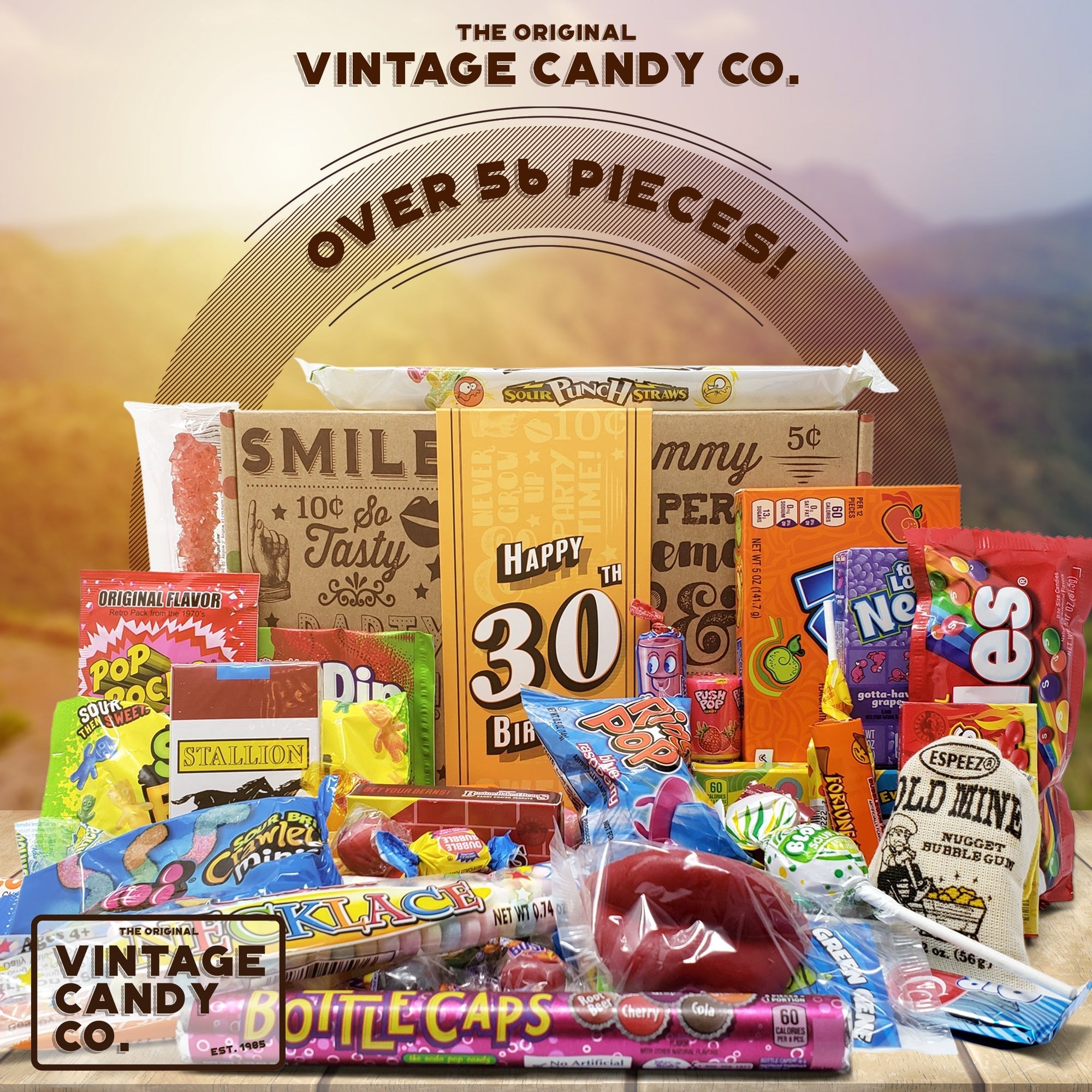 30th Birthday Candy - 30th Birthday Gifts for Women – Vintage Candy Co.