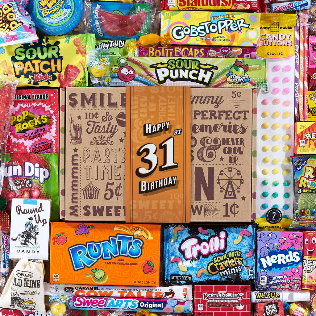 31st Birthday Retro Candy Gift - Vintage Candy Co.