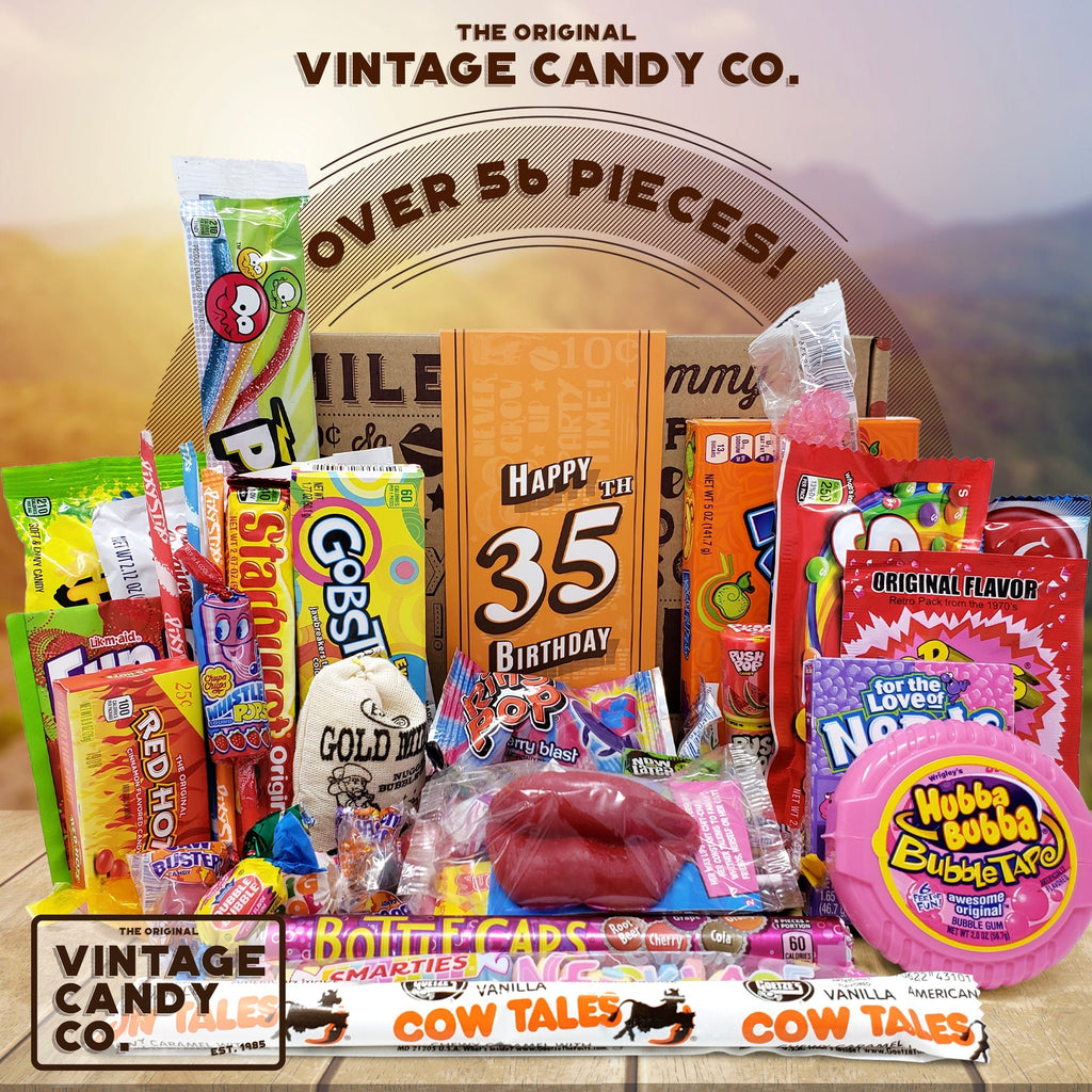 35th Birthday Gift Women - 35th Birthday Gift Men – Vintage Candy Co.