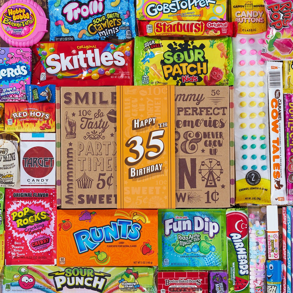 35th Birthday Retro Candy Gift - Vintage Candy Co.