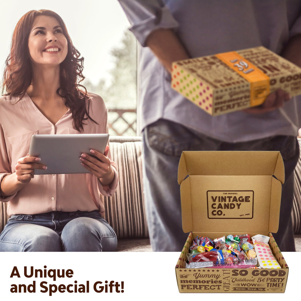 39th Birthday Candy - Gift For 39 Years Old Woman – Vintage Candy Co.