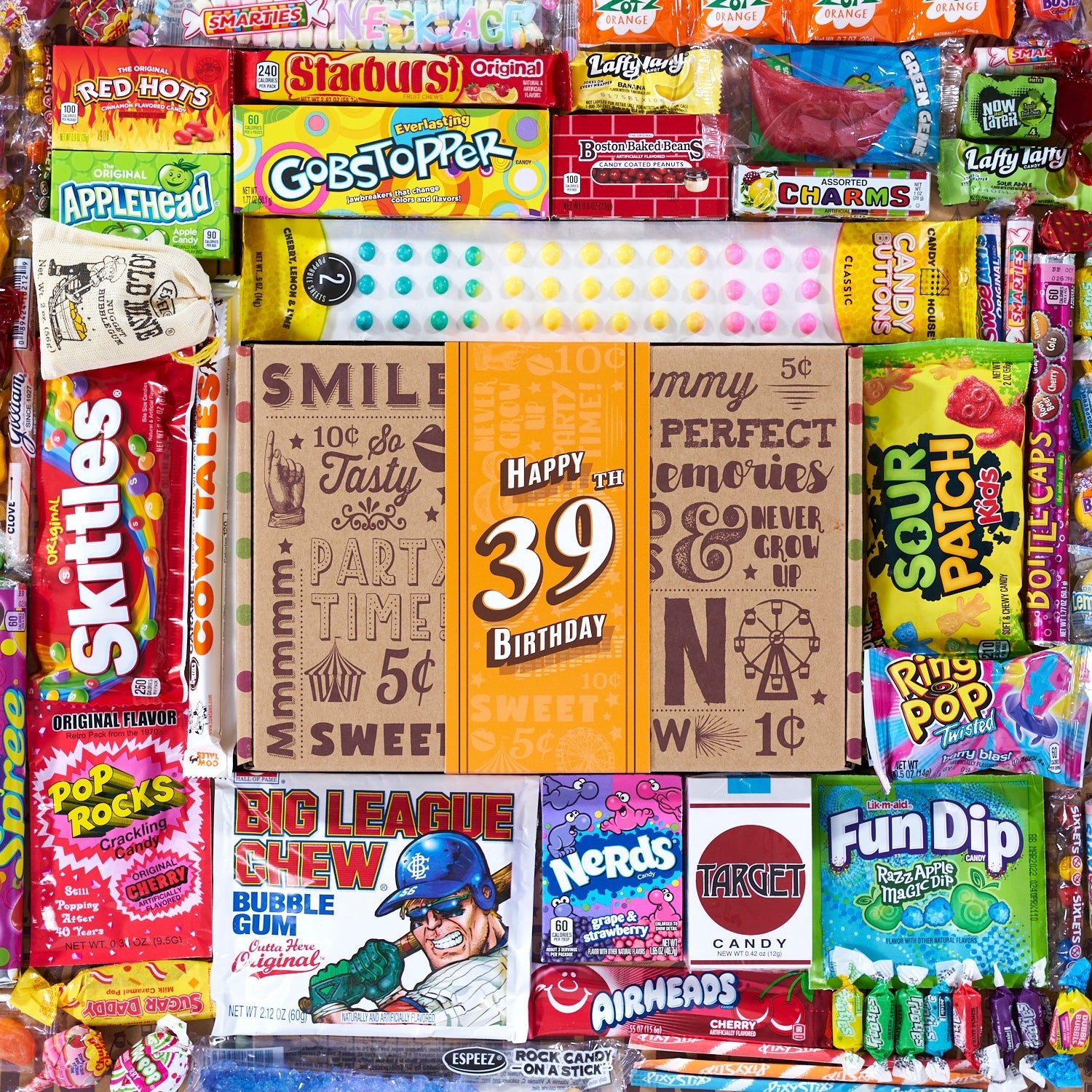 39th Birthday Retro Candy Gift - Vintage Candy Co.