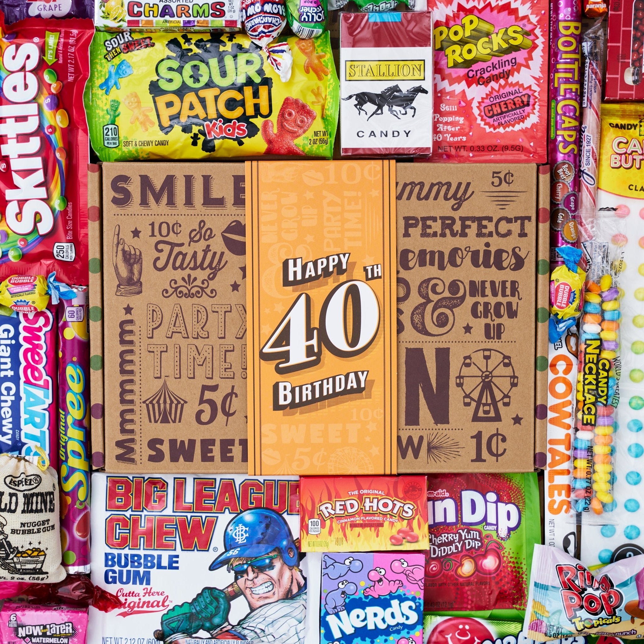 40th Birthday Retro Candy Gift - Vintage Candy Co.
