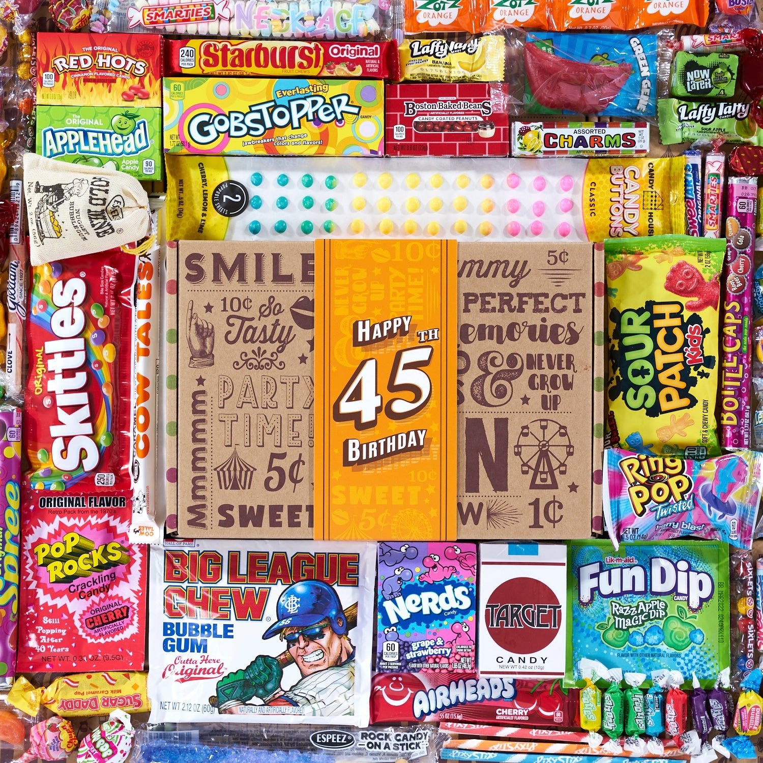 45th Birthday Retro Candy Gift - Vintage Candy Co.