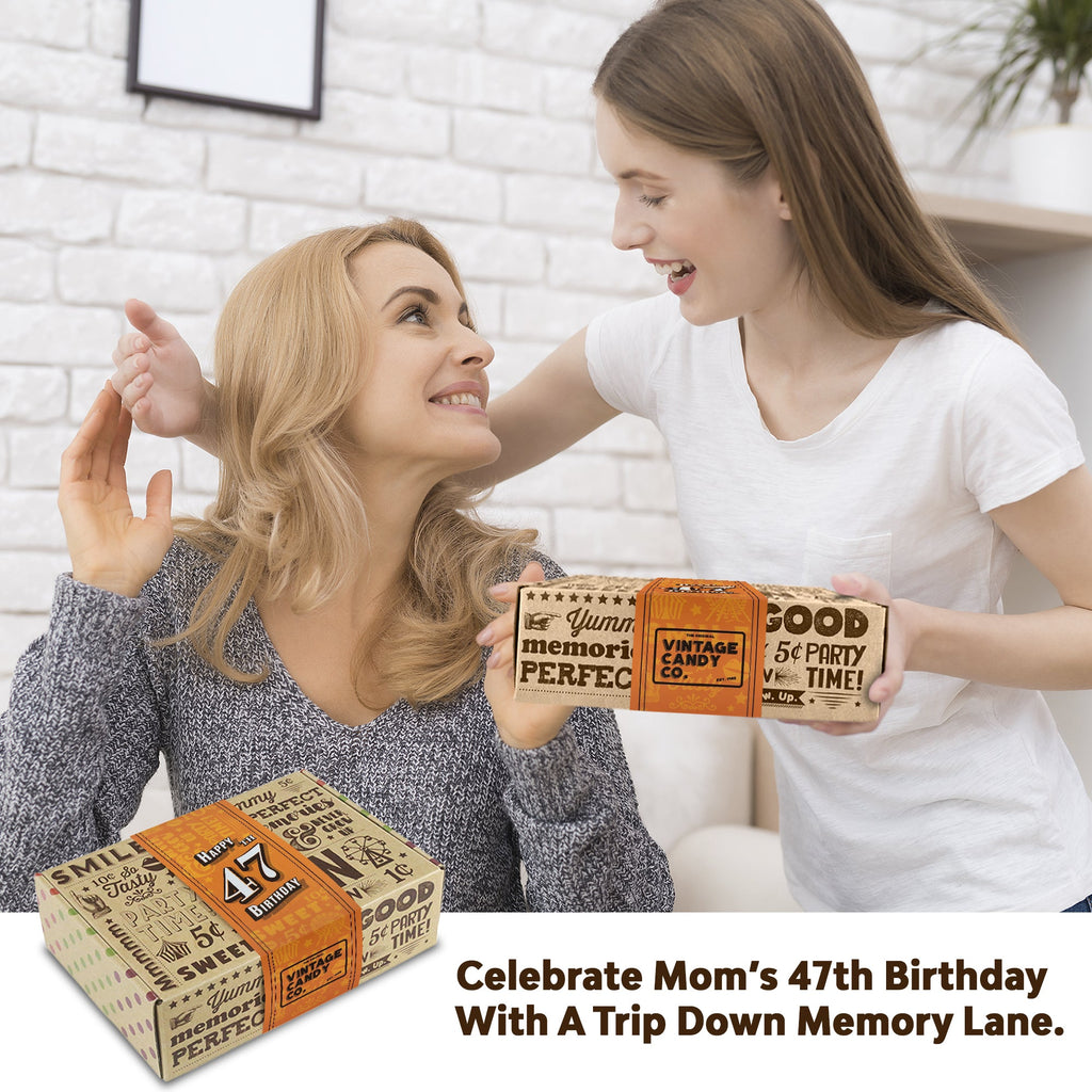 47th Birthday Candy Gift for Woman or Man. Fast & Free Shipping ...