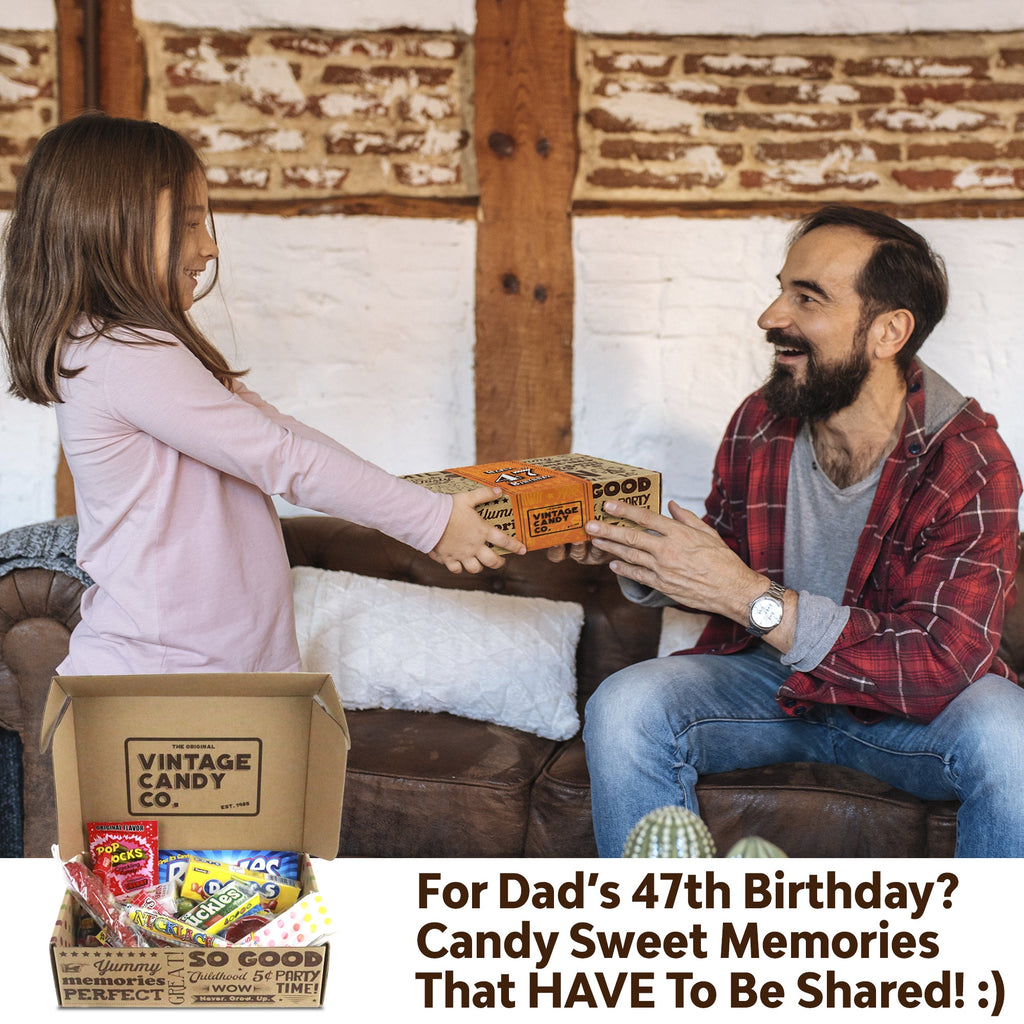 47th Birthday Candy Gift for Woman or Man. Fast & Free Shipping ...