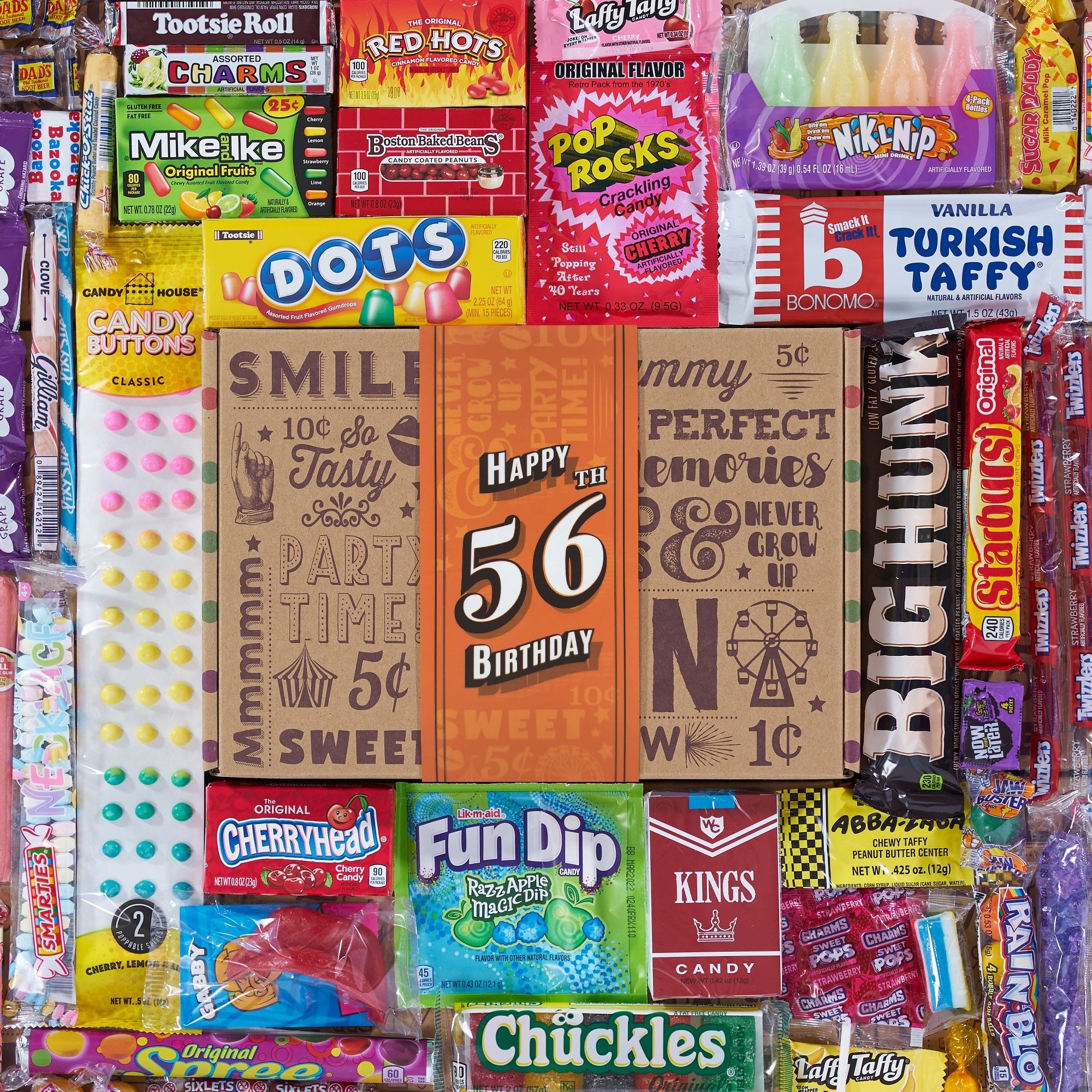 56th Birthday Retro Candy Gift - Vintage Candy Co.