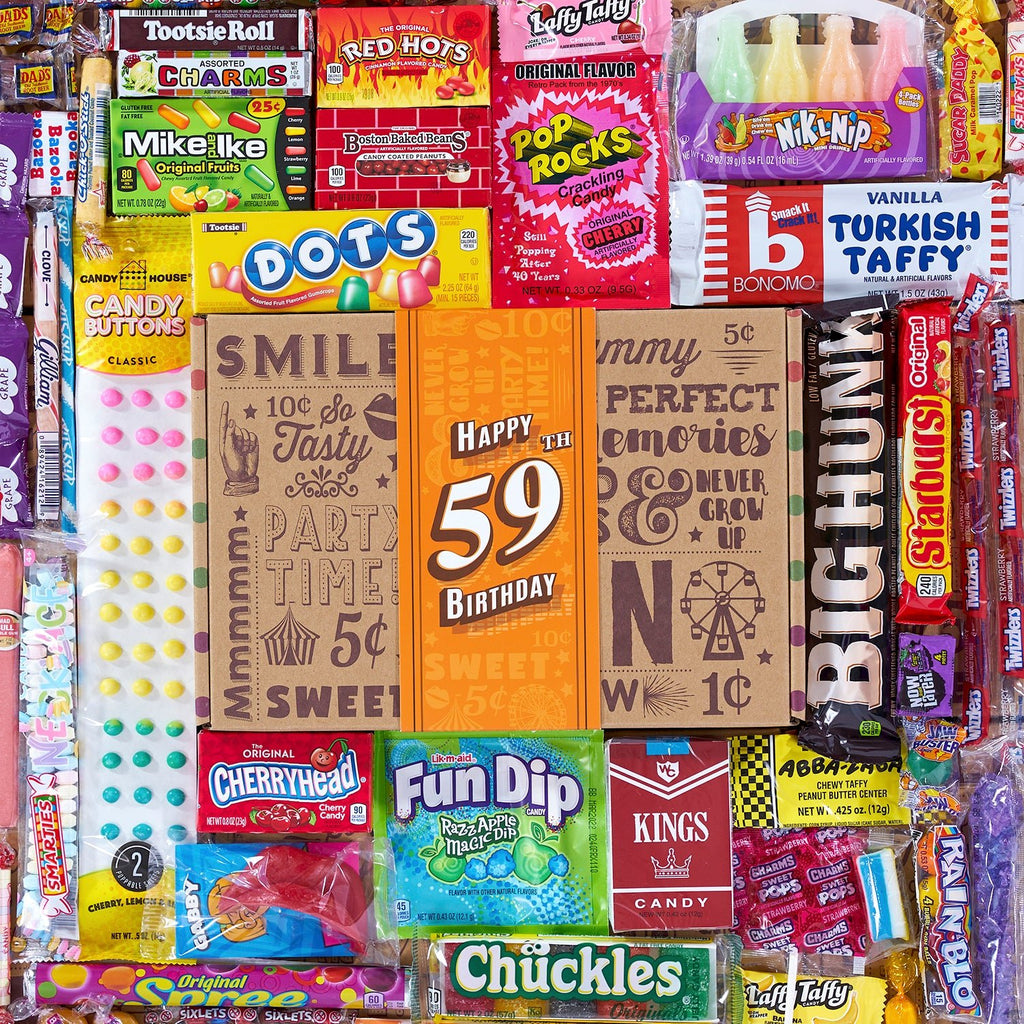 59th Birthday Retro Candy Gift - Vintage Candy Co.