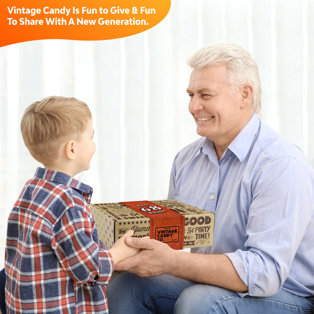68th Birthday Candy Gift for Woman or Man. Unique Gifts, Free Shipping ...