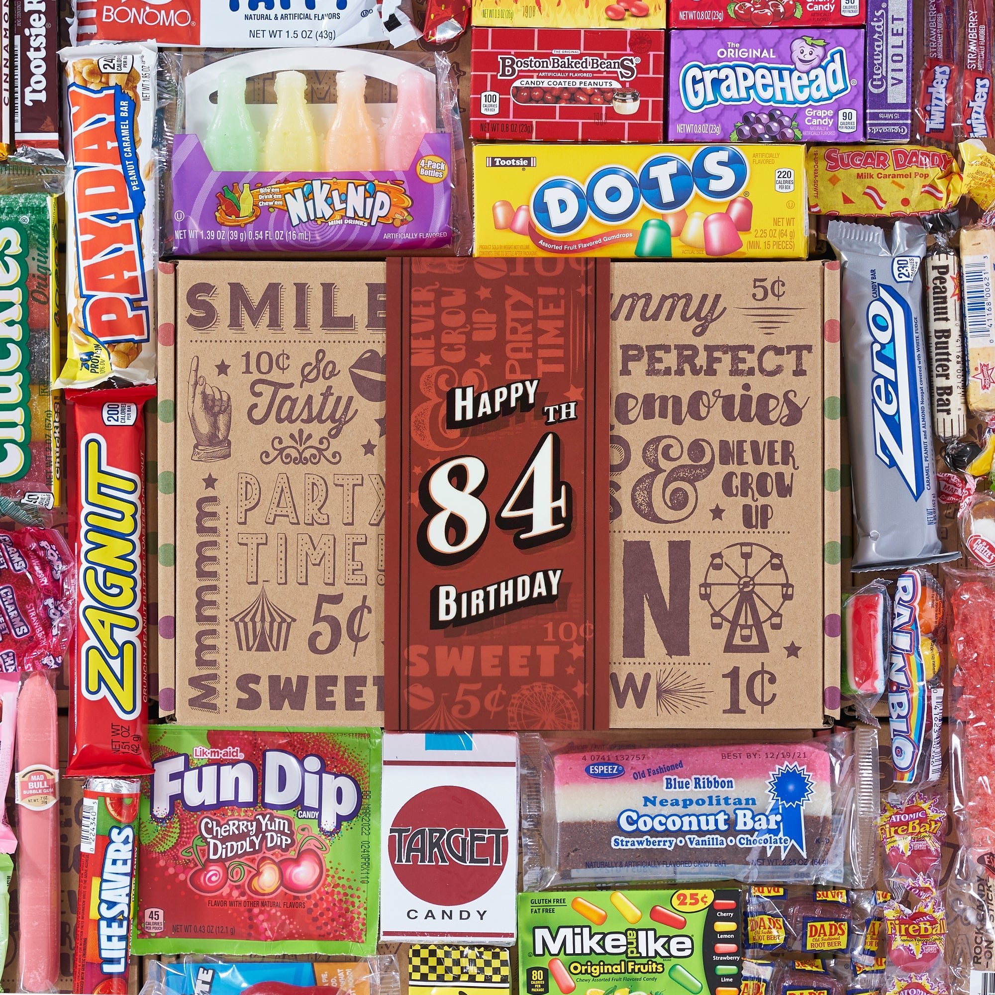 84th Birthday Retro Candy Gift - Vintage Candy Co.