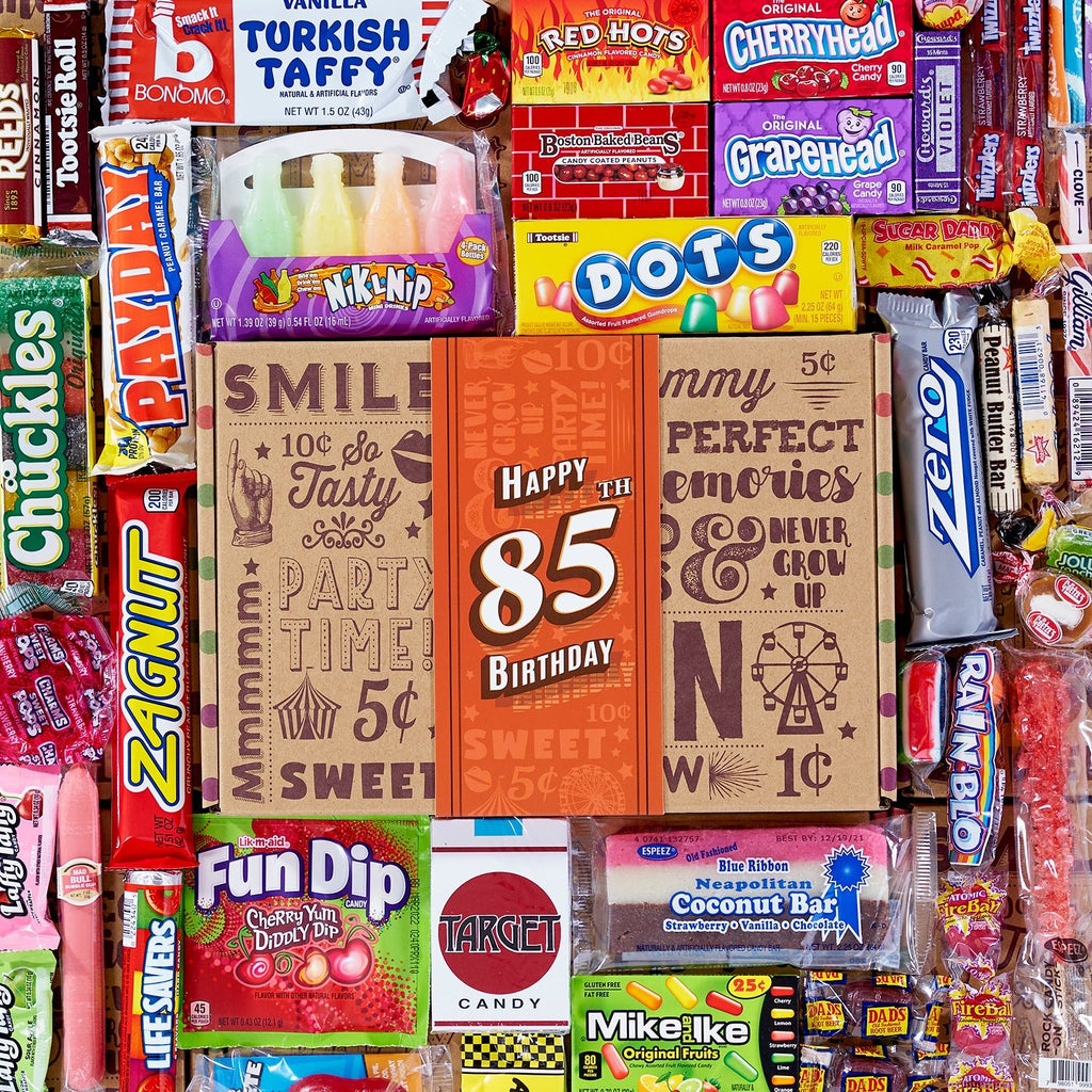 85th Birthday Retro Candy Gift - Vintage Candy Co.