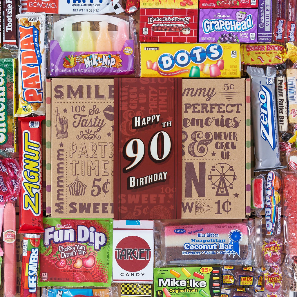 90th Birthday Retro Candy Gift - Vintage Candy Co.