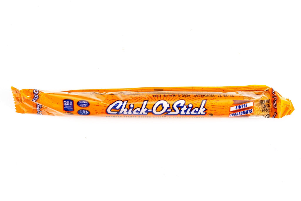 Chicka Stick Chick-O-Stick Peanut Butter Rolled Coconut Candy Bulk Box (1.6 oz, 24 ...