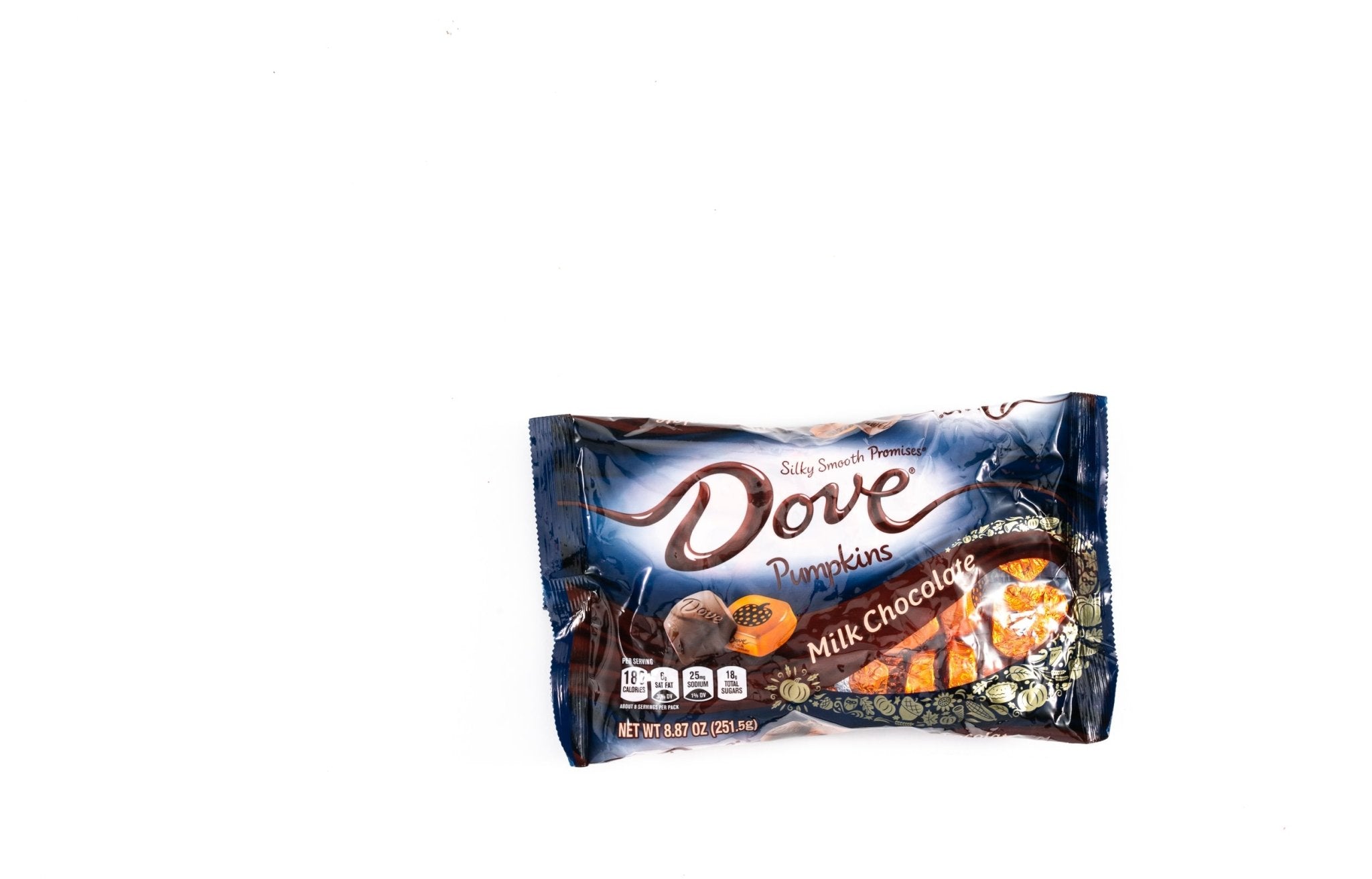 Dove Pumpkin Dark Chocolate .246 oz - Vintage Candy Co.