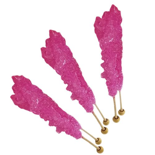 Espeez Rock Candy On A Stick - Pink (6 Count) - Vintage Candy Co.