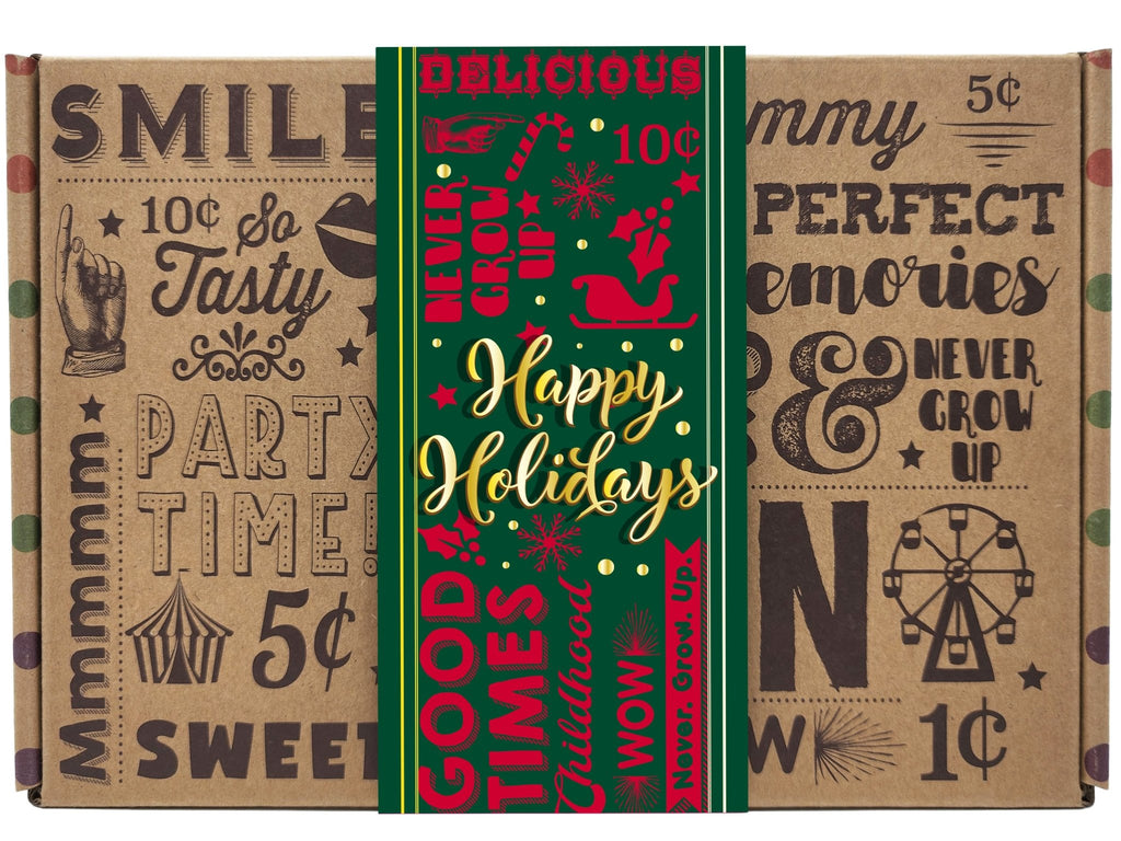 Happy Holidays Candy Care Package - Vintage Candy Co.