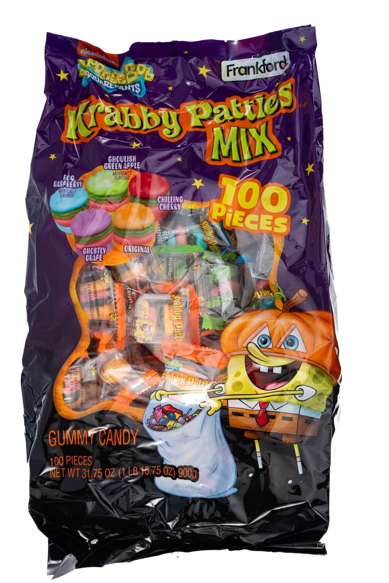 Krabby Patties Mix- Halloween1/4ct 100pc .3112 oz - Vintage Candy Co.