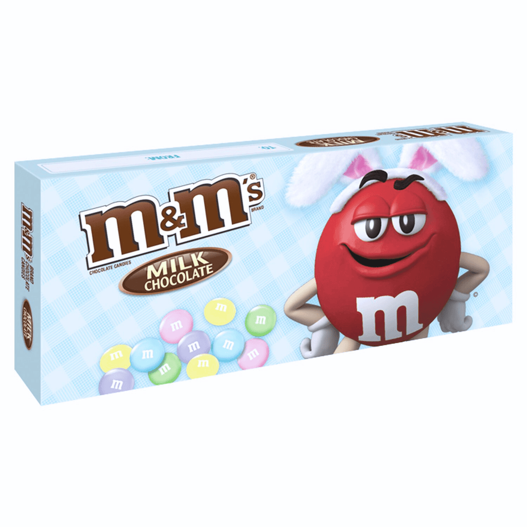 M&Ms Easter Pastel Milk Chocolate Candy Case (3.1 oz, 12 ct) – Vintage ...