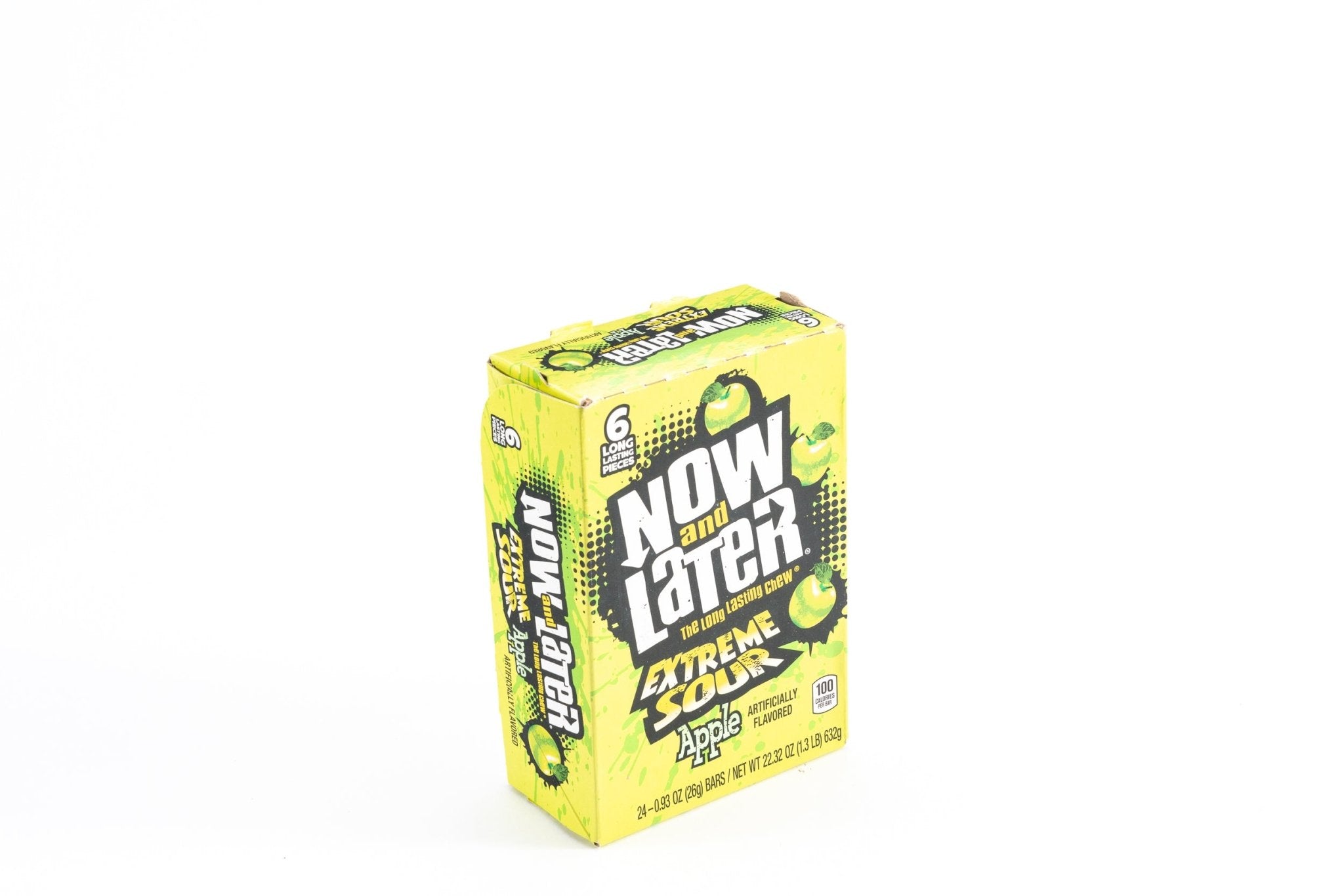 Now and Later - Extreme Sour Apple .93 oz - Vintage Candy Co.