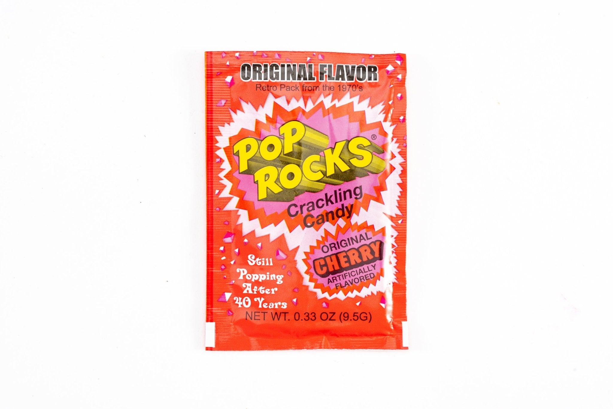 Pop Rocks Crackling Candy Cherry Flavor Bulk Pack (0.35oz, 24 ct ...