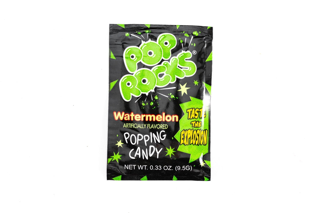 Pop Rocks Watermelon Popping Candy Pack (0.33 oz) - Vintage Candy Co.