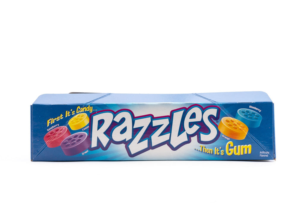 Razzles Candy Gum Assorted Bulk Box (1.4 oz, 24 ct