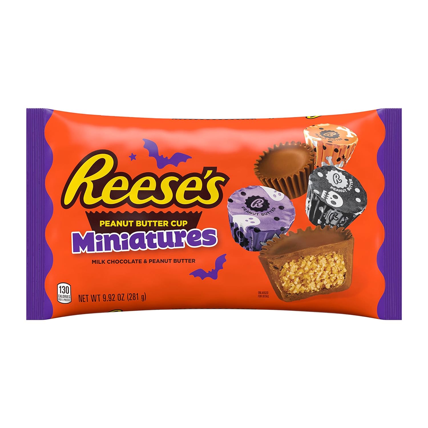 Reeses Halloween Peanut Butter Cup Miniatures - Vintage Candy Co.