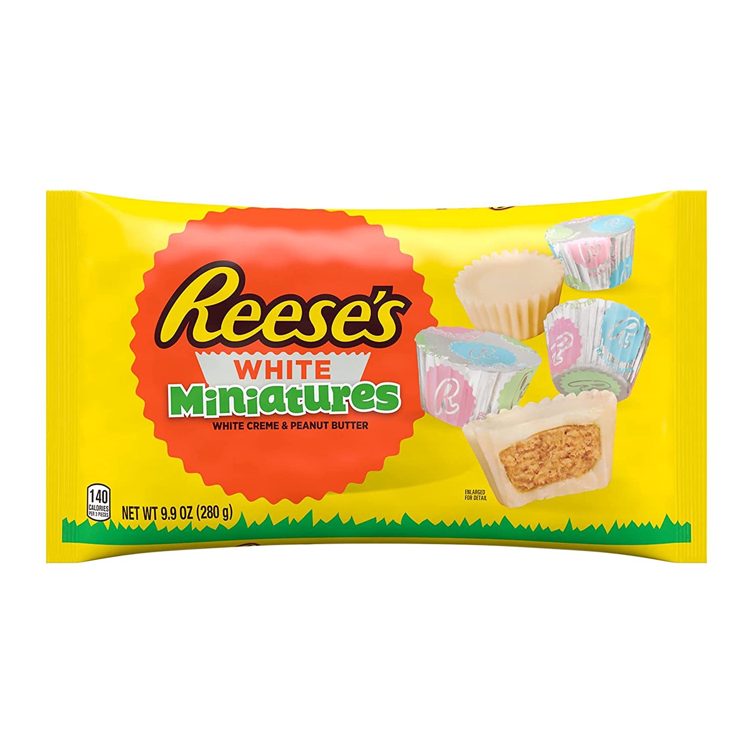 Reeses White Peanut Butter Cup Miniatures 9.9 oz - Vintage Candy Co.