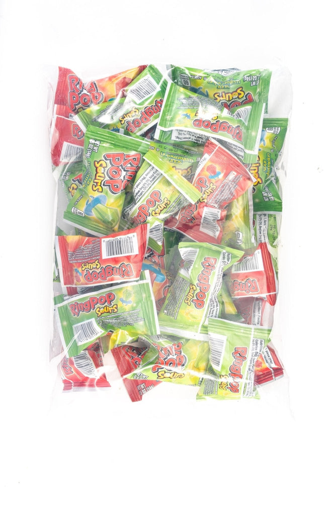 Ring Pop Sours Assorted Lollipops Bulk Bag (0.5 oz, 30 ct.) – Vintage ...