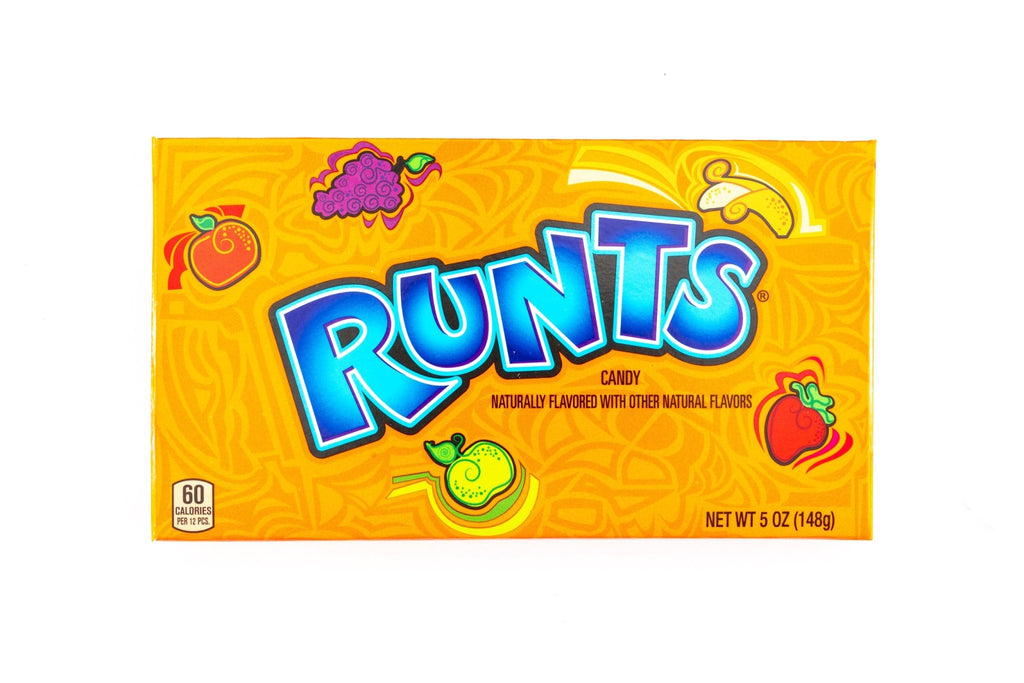 Runts Candy Assorted Fruit Flavor Theater Bulk Box (5 oz, 12 ct