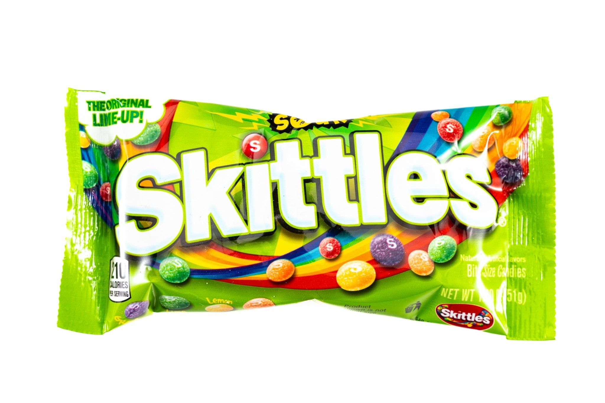 Skittles Sour Bite Size Candy Assorted Flavor Pack (1.80 oz) - Vintage Candy Co.