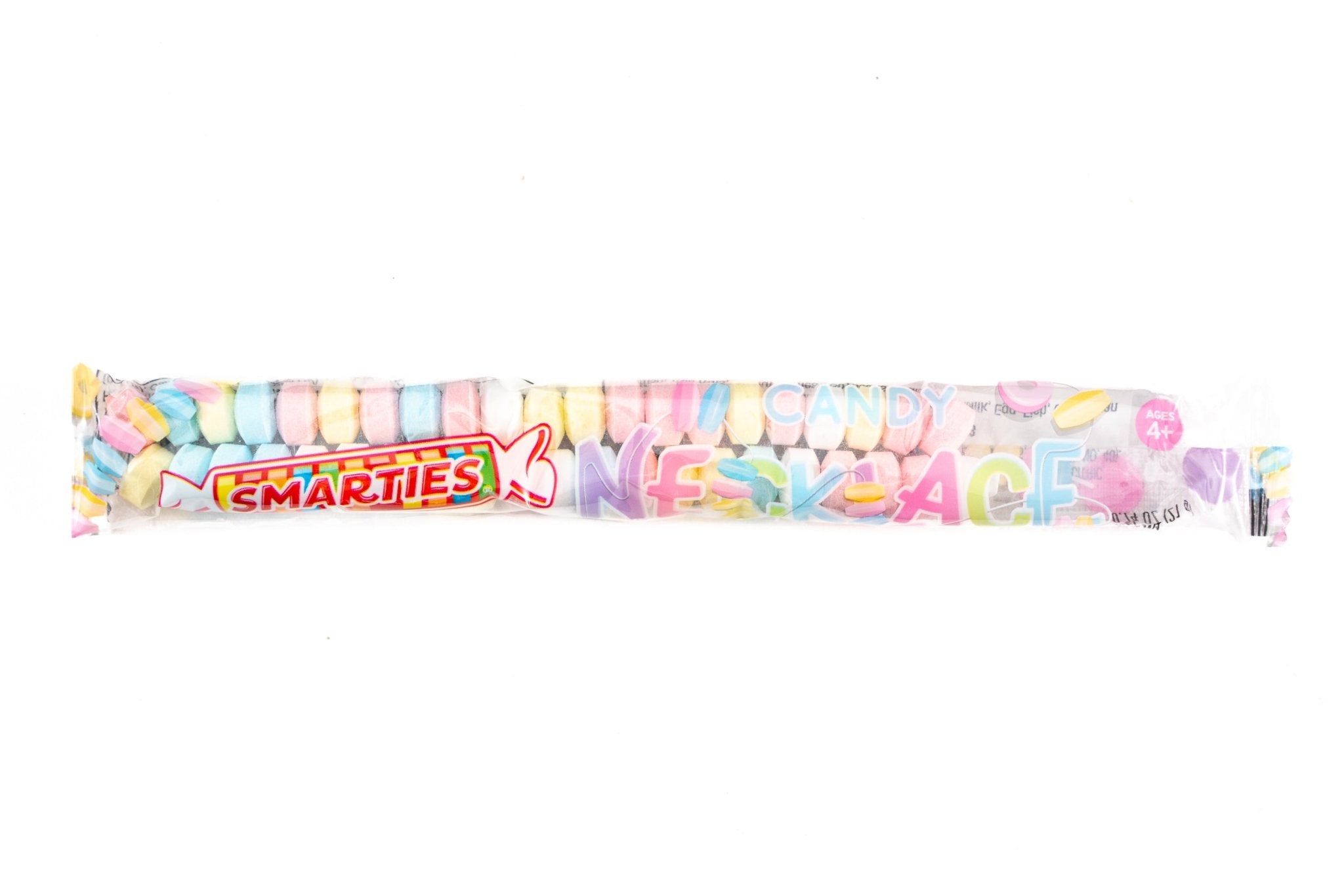 Smarties Necklace Sweet Candy Individually Wrapped Bulk Box (0.74 oz, – Vintage Candy Co.
