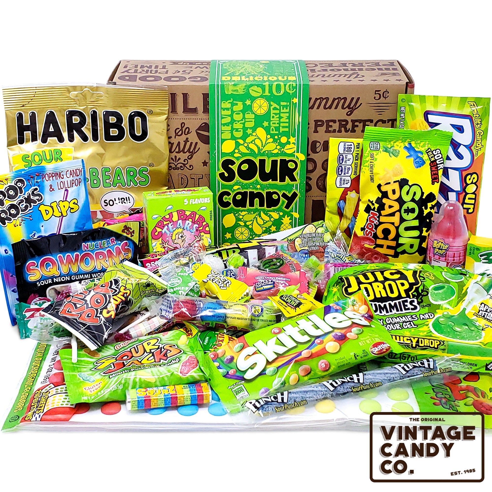 Sour Candy Assortment Gift – Vintage Candy Co.